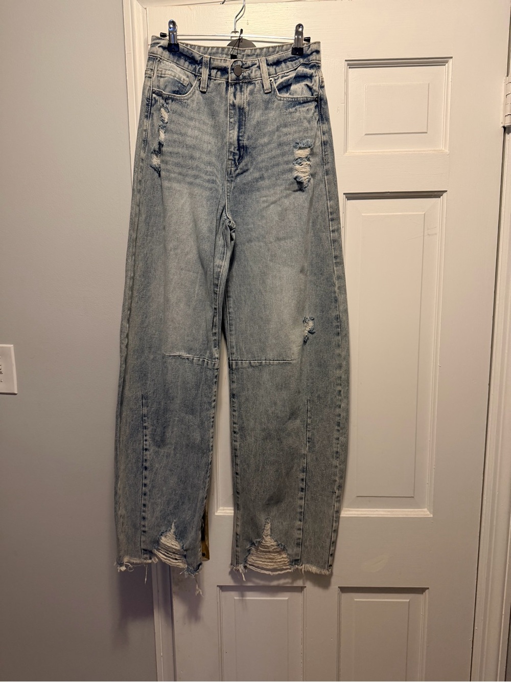 Rehab Washed Light Blue Distressed Boyfriend Jeans